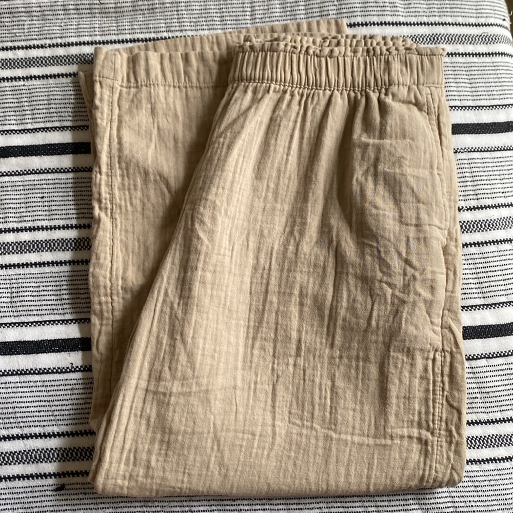 Old Navy Wide Leg Linen Pants